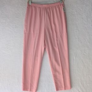 Allison Daley Vintage Womens Pink Office‎ Pull On Pants Size 16